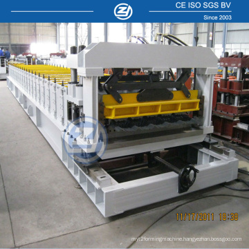 Prepainted Colored Roofing Tile Roll Forming Machine